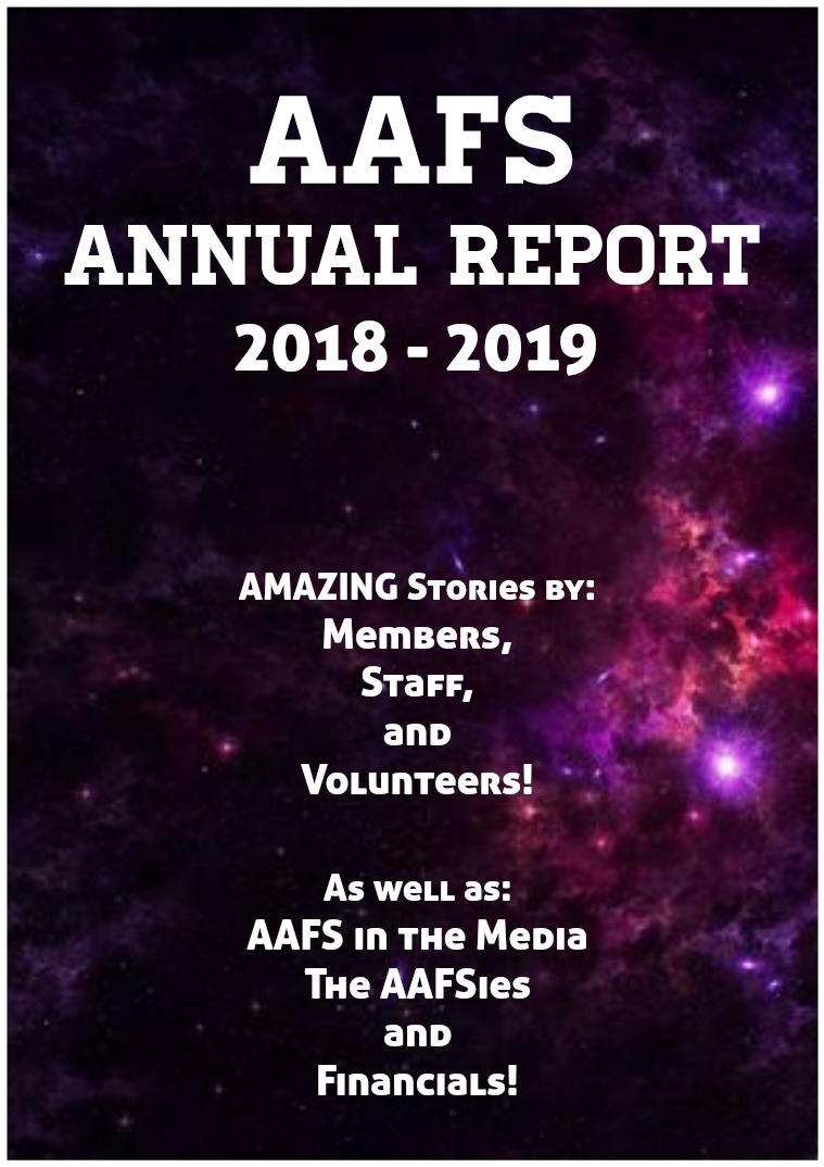 AAFS Annual Report 2018 - 2019