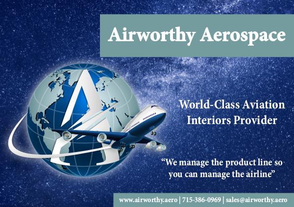 Airworthy Aerospace - World-Class Aviation Interiors Provider December 2016