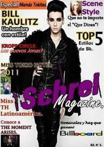 Schrei Magazine.  Schrei Magazine  Ed. NÂ°2.