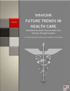 Future Trends Health Care 2013