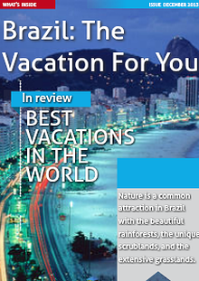 Brazil: The Vacation For You