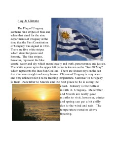 Uruguay May 2013 volume 5
