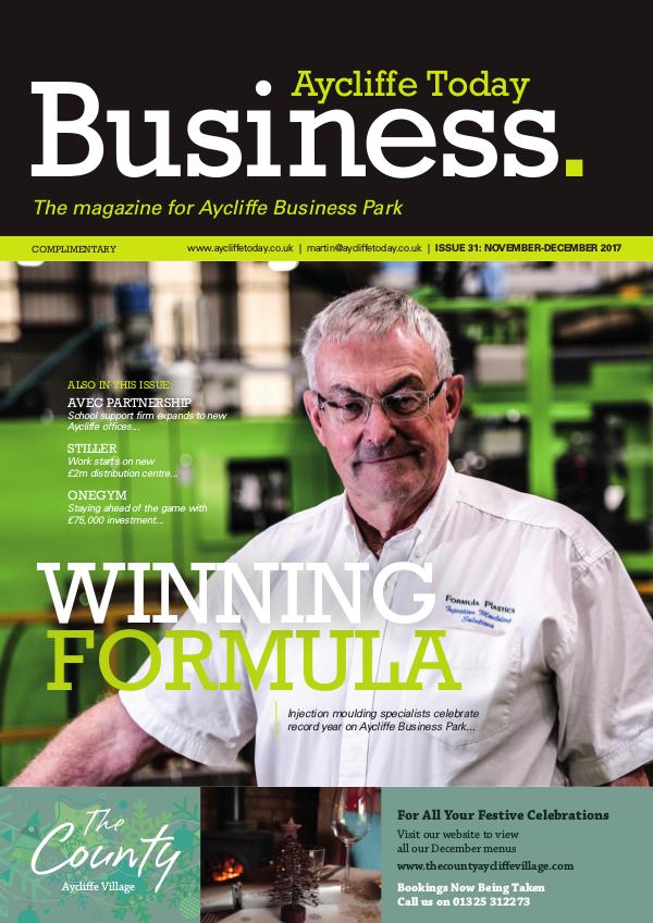 Aycliffe Today Business Aycliffe Today Business Issue 31