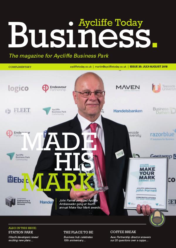 Aycliffe Today Business Aycliffe Today Business Issue 35