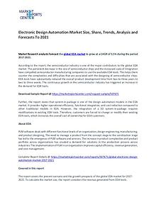 Electronic Design Automation Market Analysis