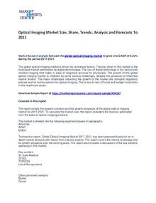 Optical Imaging Market Size, Share, Growth, Analysis and Forecasts