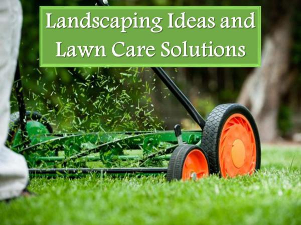 Landscaping Ideas and Lawn Care Solutions Landscaping Ideas and Lawn Care Solutions