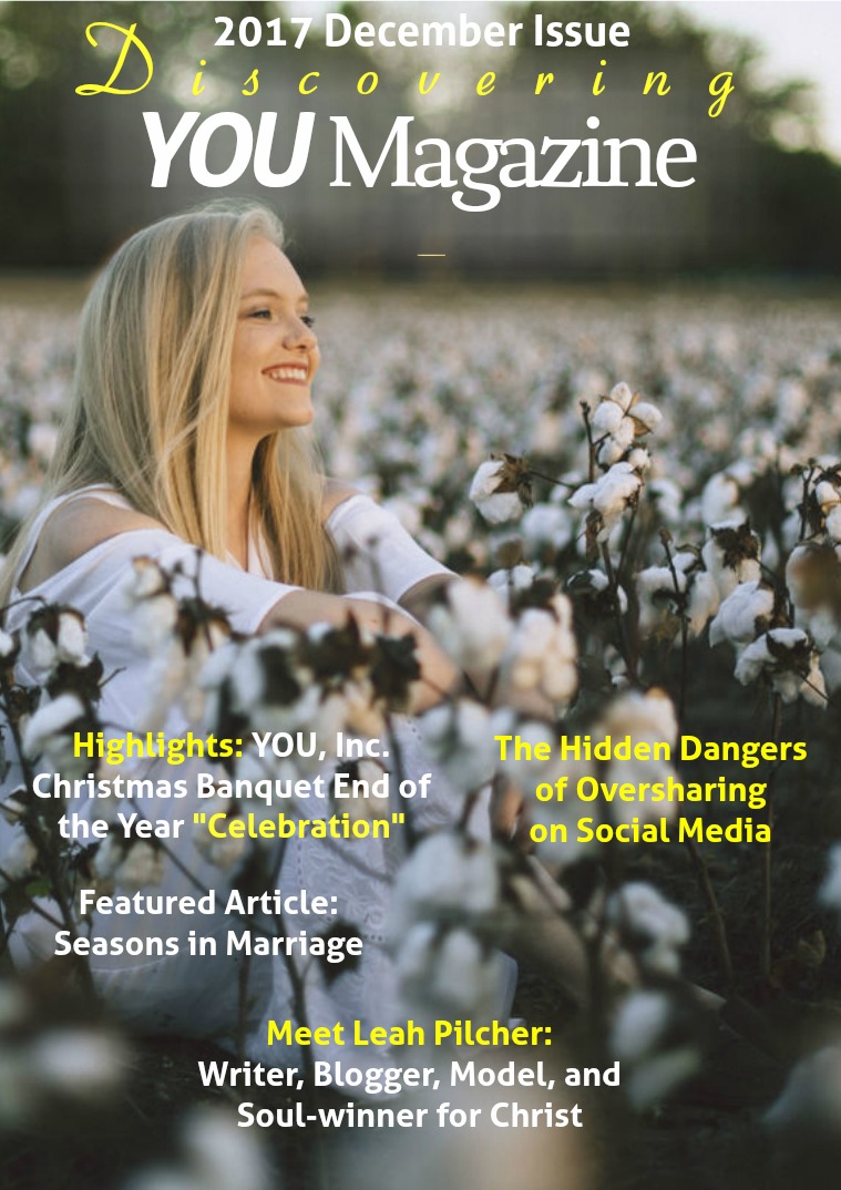 Discovering YOU Magazine December 2017 Issue