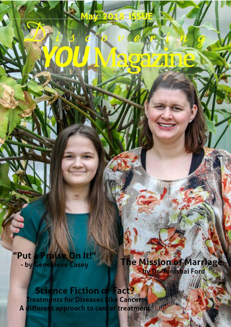 Discovering YOU Magazine May 2018 Issue