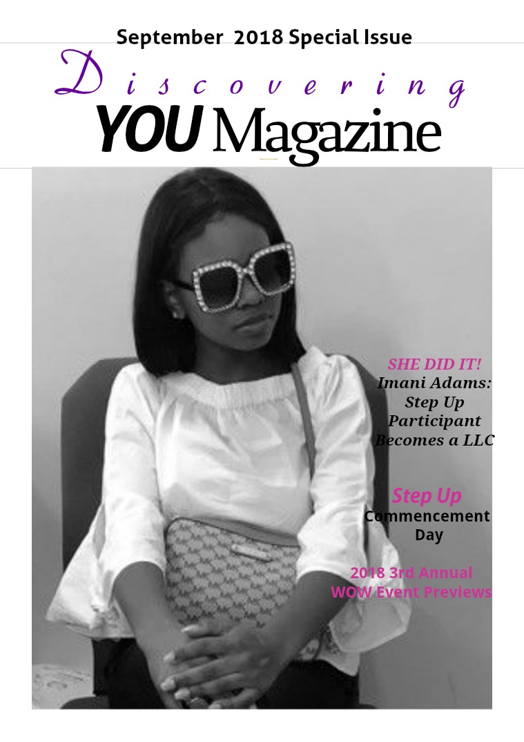 Discovering YOU Magazine September 2018 Issue