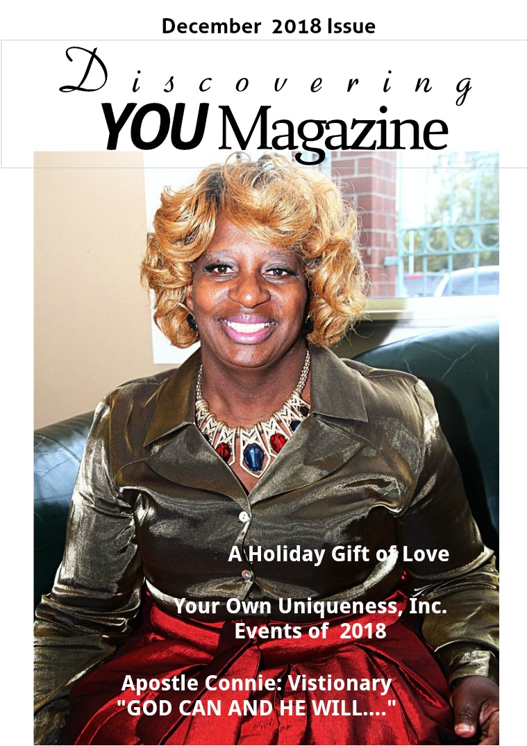 Discovering YOU Magazine December 2018 Issue