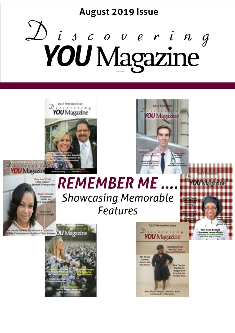 Discovering YOU Magazine August 2019 Issue