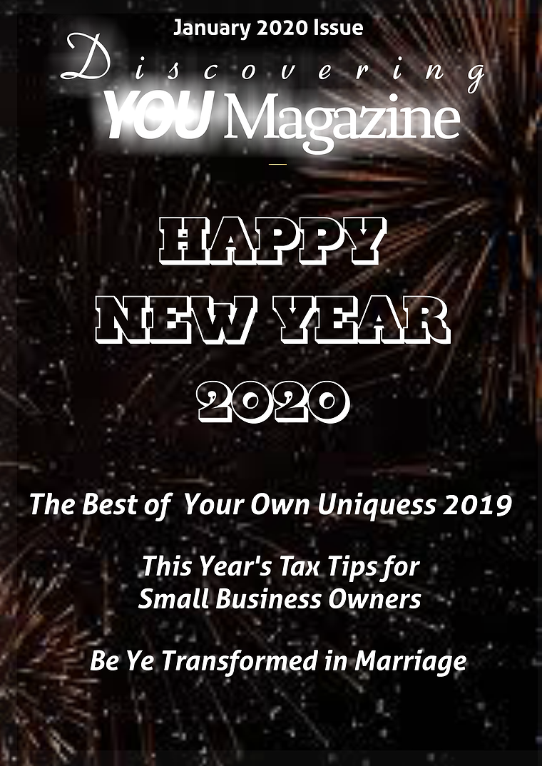 Discovering YOU Magazine January 2020 Issue