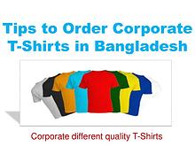 Tips to Order Corporate T-Shirts in Bangladesh