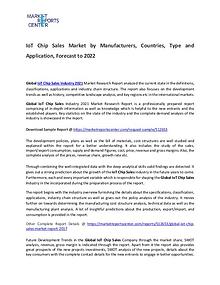 IoT Chip Sales Market Size, Production, Gross Margin and Forecasts