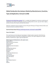 Combustion Gas Analyzer Market Report Analysis To 2022