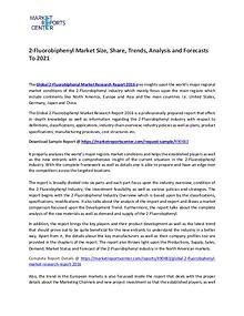 2-Fluorobiphenyl Market Size, Share, Growth, Analysis and Forecasts