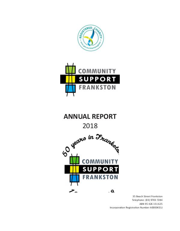 CSF Annual Report 2018 Annual Report - Final-2018