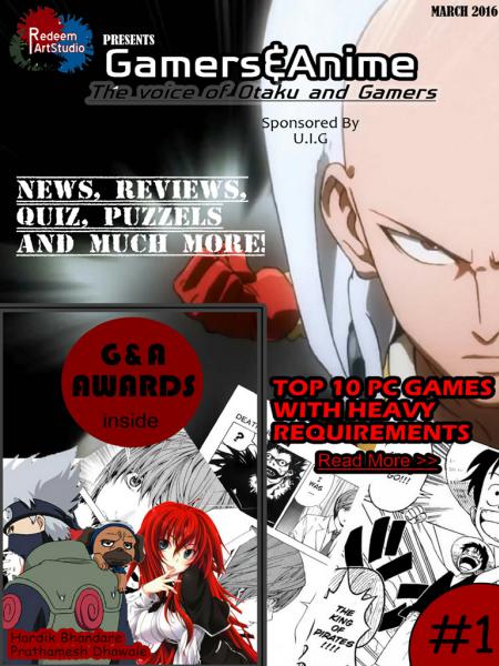 Gamers & Anime March 2016