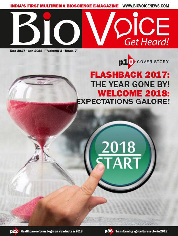 BioVoice News December 2017-January 2018 Issue 7 Volume 2