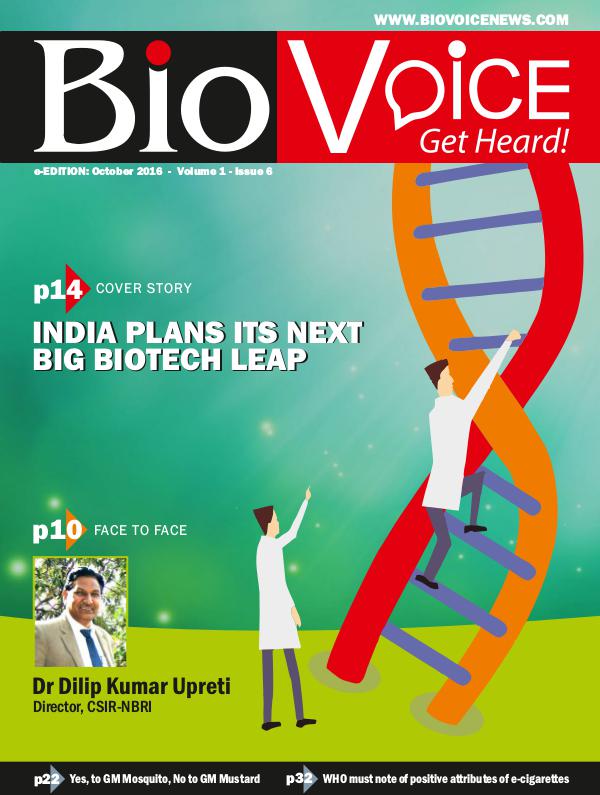 BioVoice News October 2016 Issue 6 Volume 1