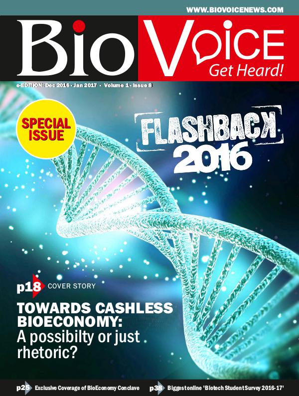 BioVoice News December 2016-January 2017 Issue 8 Volume 1