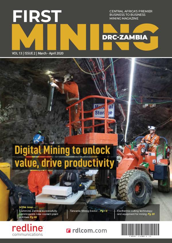 First Mining Drc-Zambia March -April 2020 digital edition First Mining Drc-Zambia March - April 2020 digital