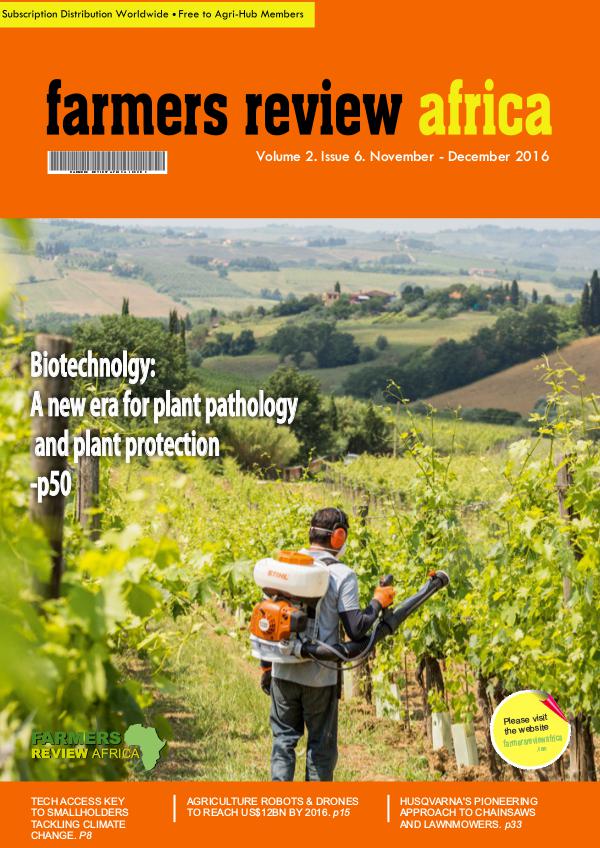 Farmers Review Africa  Nov/Dec 2016 volume 2 Issue no. 6