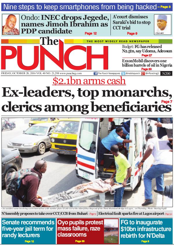 Epunchng - Most read newspaper in Nigeria The most widely read newspaper