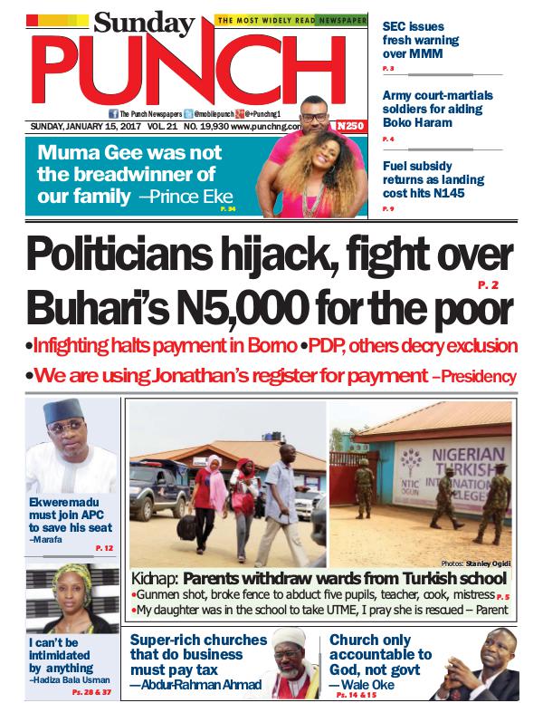 Epunchng - Most read newspaper in Nigeria Punch Newspapers, Most read newspapers in Nigeria.