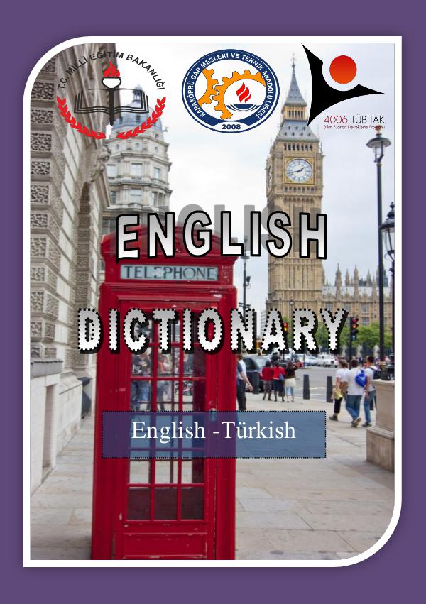 ILLUSTRATED ENGLISH DICTIONARY sözlük