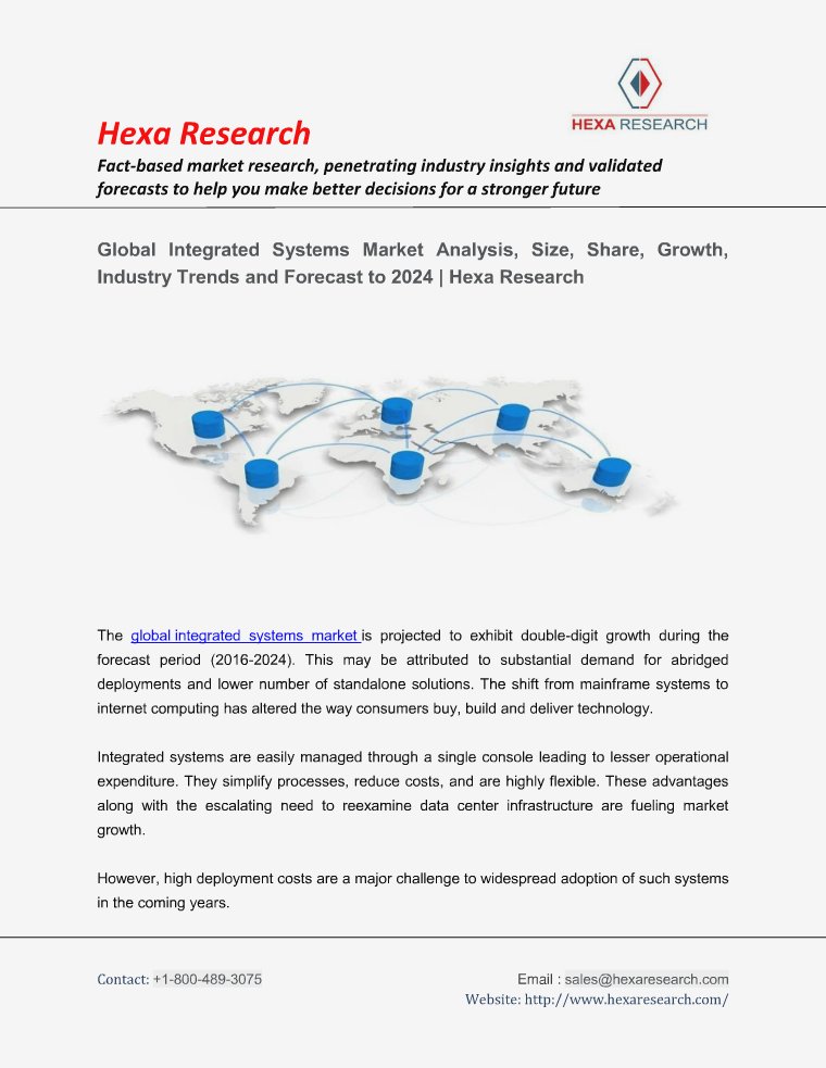 Technology Market Analysis Integrated Systems Market Research Report