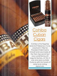 Cohiba Cigars