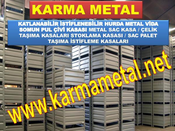 KARMA METAL metal tasima kasasi kasalari cesitleri boyutlari metal kasa