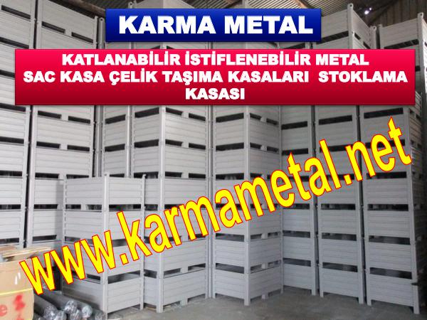 KARMA METAL-metal tasima kasasi kasalari avadanlik sandik palet parca tasima kasalari avadanlik
