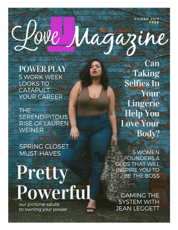 Love U Magazine Power Issue, 2017