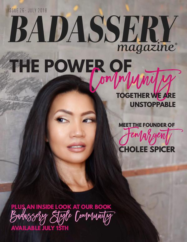 Badassery Magazine July 2018 Issue 26