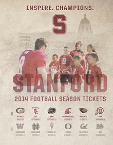 2014 Stanford Football Season Ticket Holder Booklet