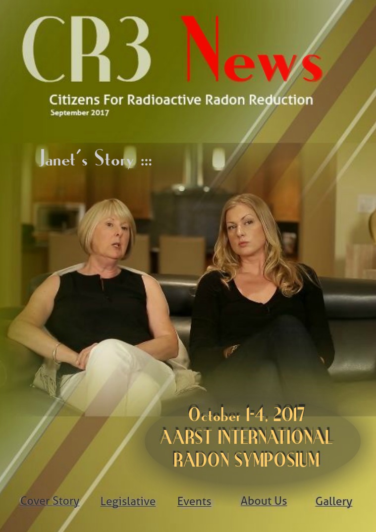 CR3 News Magazine 2017 VOL 4: SEPTEMBER  Radon Resolutions