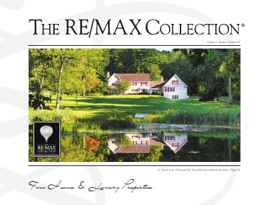 The RE/MAX Collection Magazine November 2013 Chuck Barbera and Alison Saunders