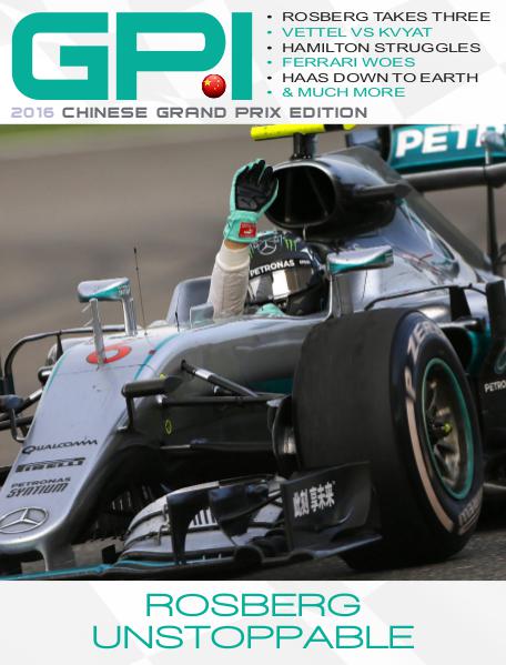 2016 Chinese Grand Prix Edition