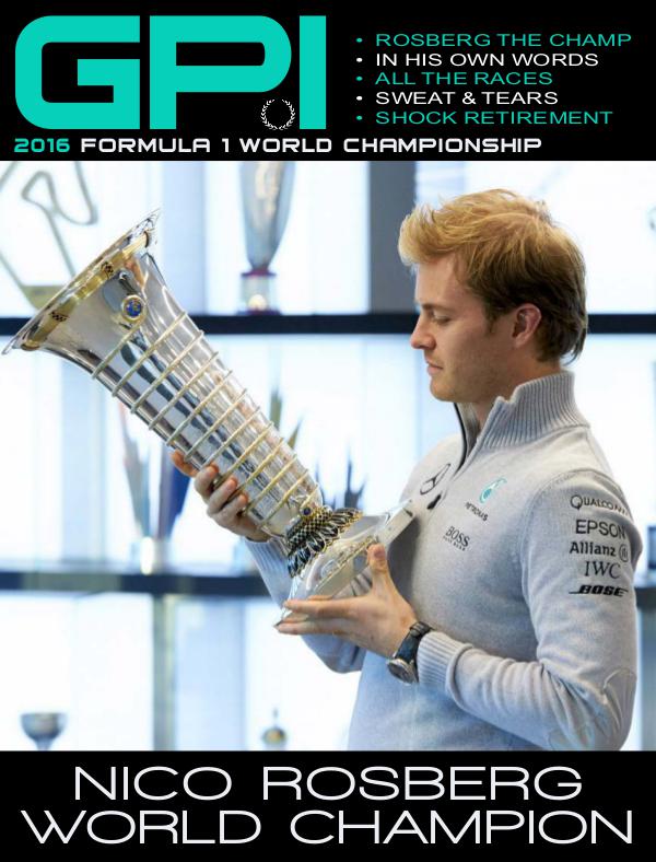 Nico Rosberg 2016 World Champion