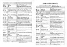Phrasal verb dictionary