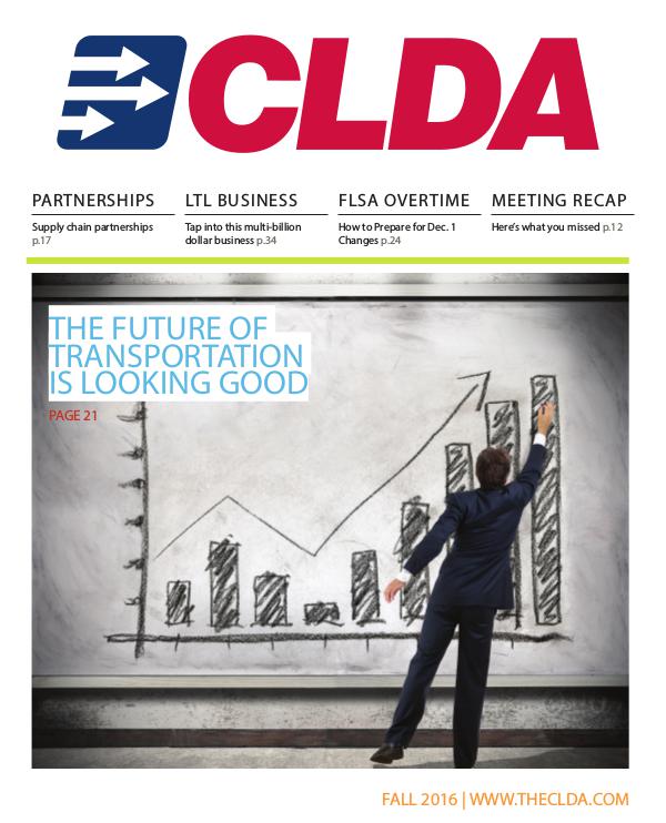 CLDA Magazine - Fall 2016 1