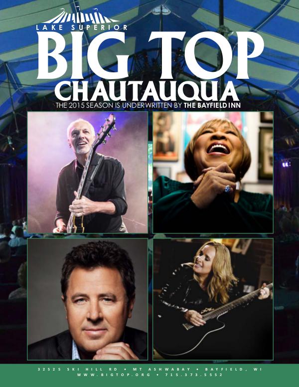 Season Program | Big Top Chautauqua 2015