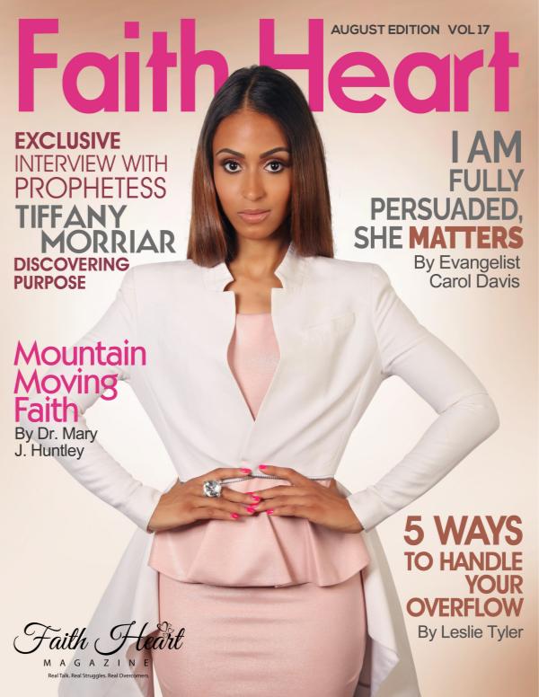 Faith Heart Magazine Tiffany Morriar