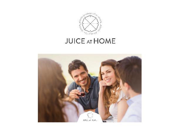Juice at Home Catalogue 2017 Portuguese Finest Gourmet Food