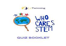 Who Cares STEM? Scientist Cards Quiz Booklet