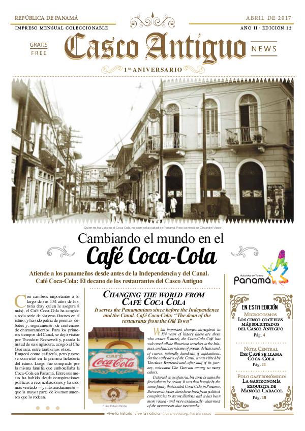 Periódico Casco Antiguo News Edición 12 - ABRIL 2017