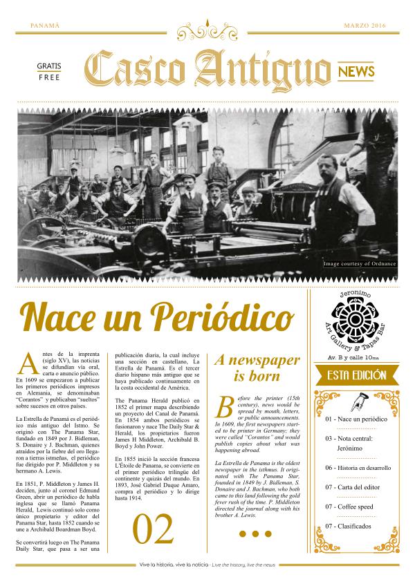 Periódico Casco Antiguo News Edición 0